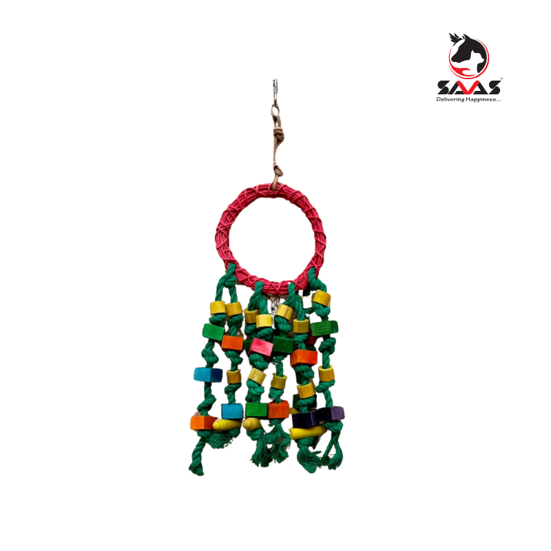 Saas Birds Natural Wooden Toy 45*18 cm