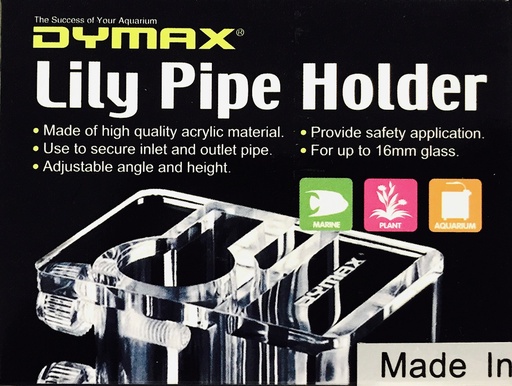 [8885009366058] Dymax Lily Pipe Holder (set of 2)