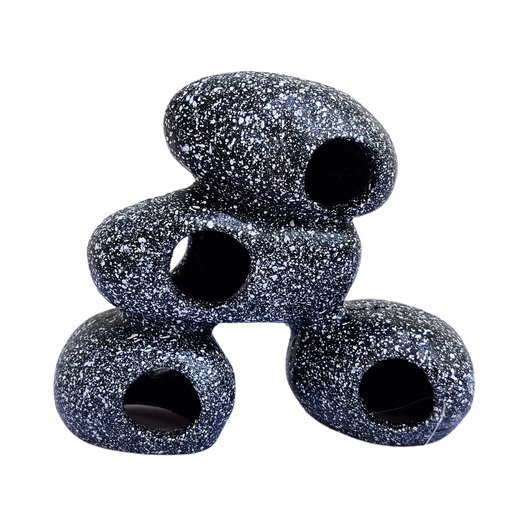 [795154851522] Karis Quartet Rocky Aqua Decoration 17X7.5X13.5 cm