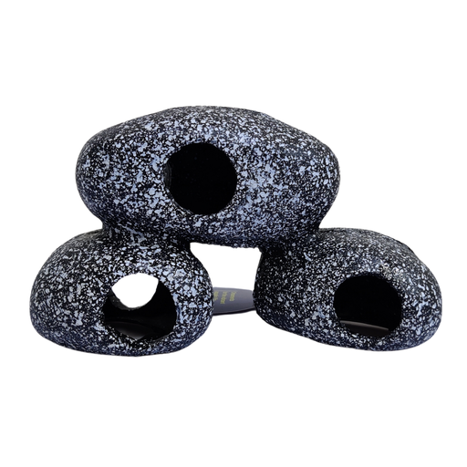 [795154851539] Karis Tercet Rocky Aqua Decoration 18.5X7.5X10 cm