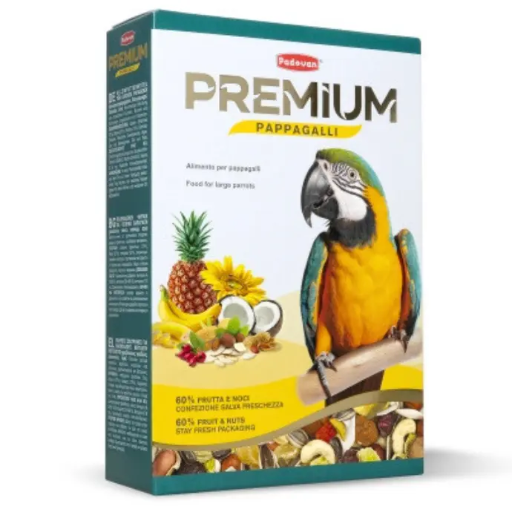 [8001254007281] Padovan Premium Pappagali 500 g
