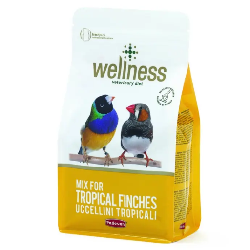 [8001254006734] Padovan Wellness Tropical Finches - 1 kg