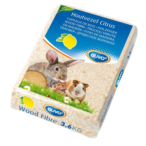 [5414365075835] Duvo Wood Fibre - 3.6 kg [Flavor - Lemon]