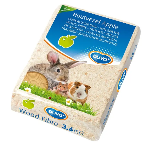 [5414365075842] Duvo Wood Fibre - 3.6 kg [Flavor - Apple]