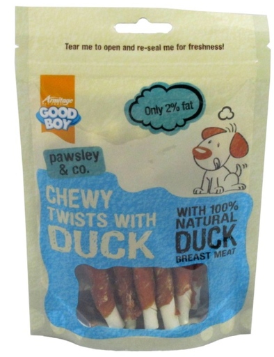 [5000239056378] Chewy Duck Twists - 90g