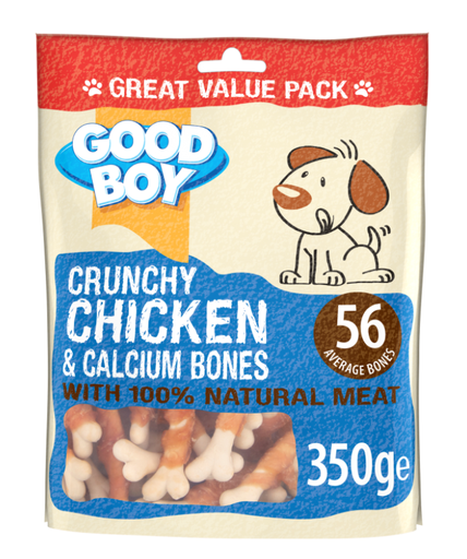 [5000239056286] Goodboy Chicken & Calcium Bones 350g Value Pack