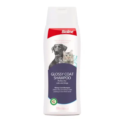 [6970117124248] Biolineglossy Coat Shampoo-Dogs And Cats - 250 ml