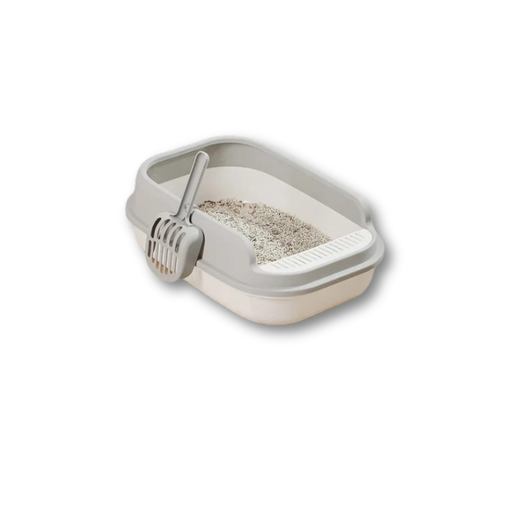[6987915677609] Saas Semi Closed Cat Litter Tray 50.5 x 15.5 x 17 cm 1902