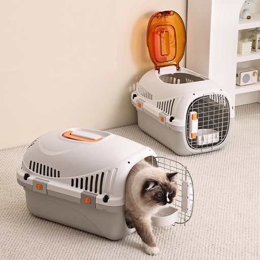 [0795154848966] Pado Puppy Porter Pet Carrier 49x32x32cm-White