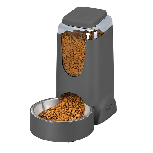 [0795154853724] Pado Modern Food Dispenser- Dark Grey 4000ml