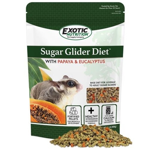 [810012543187] Sugar Glider Diet w Papaya & Eucalyptus 2 lb.