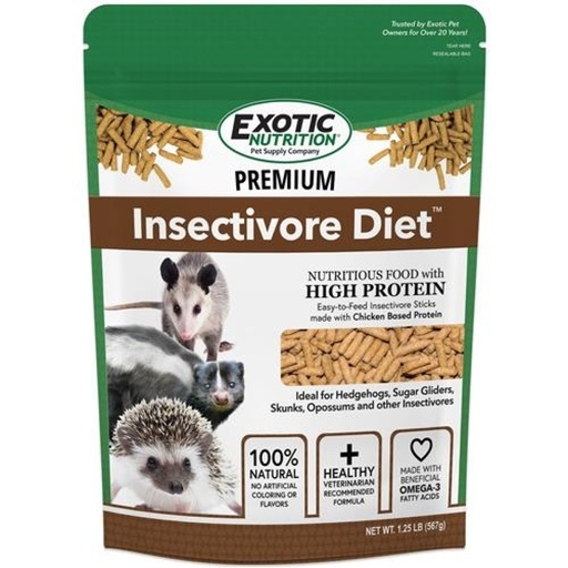 [810012541725] Premium Insectivore Diet 1.25 Lb