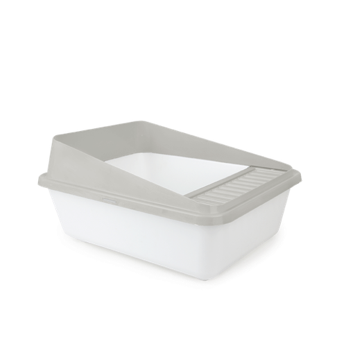 [847922025007] Go Fresh - High Back Cat Litter Box Small - Sand