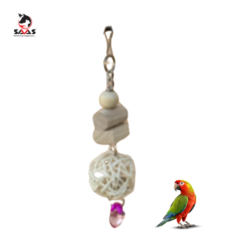 [6297200000020] Bird Toy With Ball - 23 cm