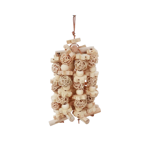 [6290722719760] Hand-Made Bird Toys 25 x 12 cm