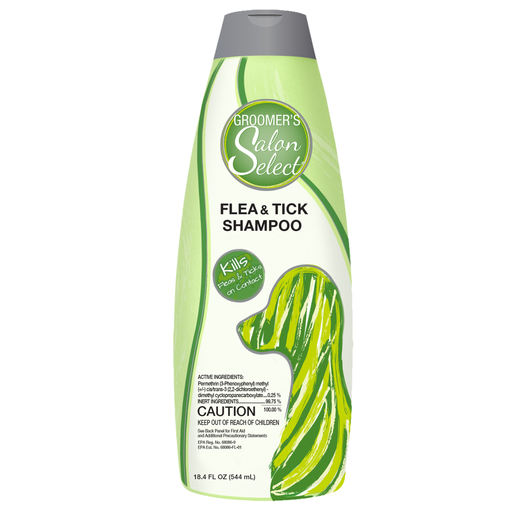 [736990040503] Synergy Labs Groomers Salon Select Flea And Tick Shampoo - Dog/Cat - 544 ml
