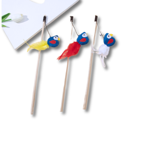 [6297222029078] Saas Cat Teaser Stick Toy 40 cm
