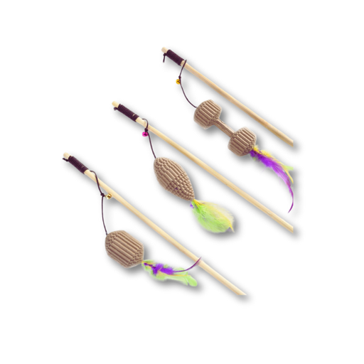 [6297222030616] Saas Cat Stick Toy 3061