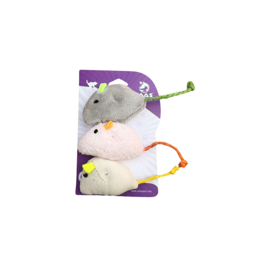 [6297222031095] Saas small mice cat toys 10.50cm
