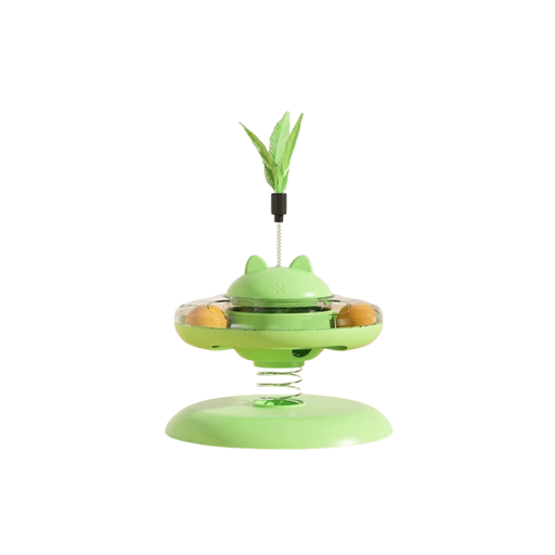 [6297222035789] Saas Cat Leaky Toy 21*17 Green