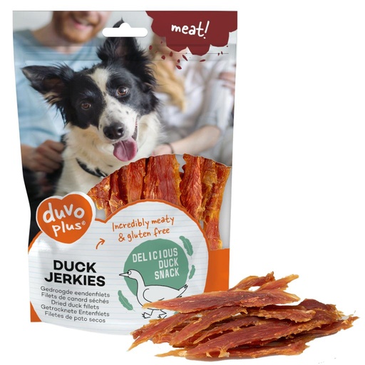 [5414365357818] Duvo+ Meat! Duck Jerkies - 100 g
