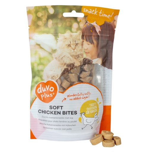[5414365441203] Duvo+ Soft Chicken Bites for Cats - 50 g