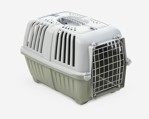 [8022967072885] Pratiko 2 Pet Carrier Light Green Medium
