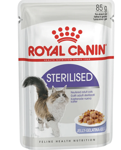 [9003579311776] Feline Health Nutrition Sterilised Jelly 85g  (WET FOOD - Pouch) 