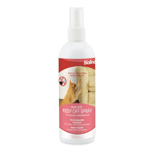 [6970117120226] Bioline Keep Off Spray For Cats - 175 ml