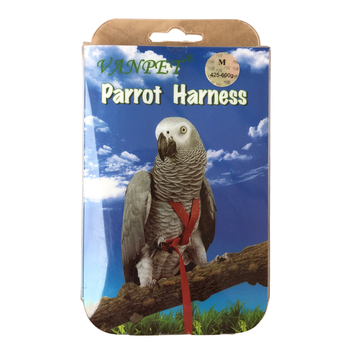 [6971555930620] VanPet Harness For Parrot-Medium (425-600 g)