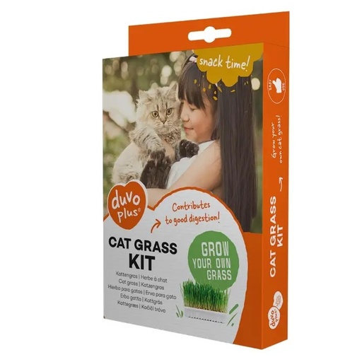 [5414365366766]  Duvo+ Cat Grass Kit - 70g - 17, 5x13x3cm