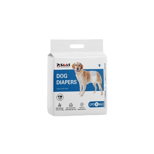 SAAS Male Dog Diaper NWF 2050 S
