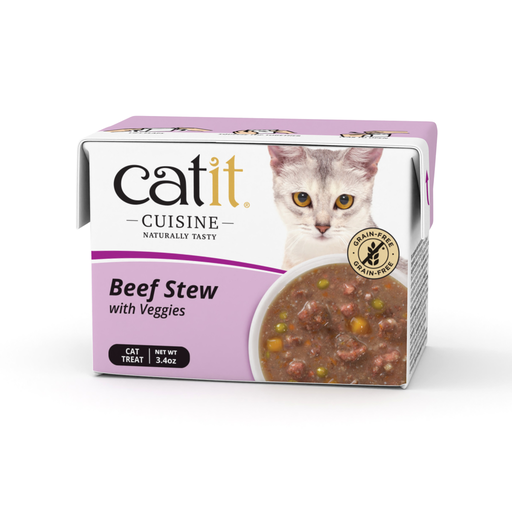 [10022517421465] Catit Cuisine Beef Stew with Veggies, 95g Tetra