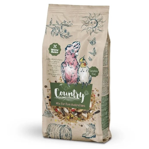 [8711304694353] Witte Molen Country Large Parakeet - 2.5 kg