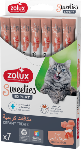 Sweeties Creamy Stick for Cats, 7 pcs/box
