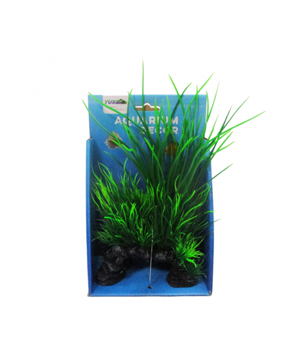 [6982862324019] Yusee Aquarium Decoration - Artificial Plant - YS-232401 (H:20cm)