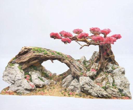 [FNF500040] Crimson Archway Aquascape (Tank size: 60.40.40)