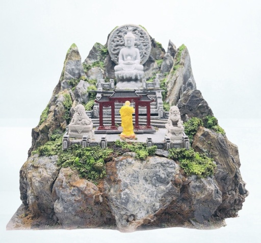 [FNF500053] Zen Temple Aquascape (Tank size: 30.30.30)