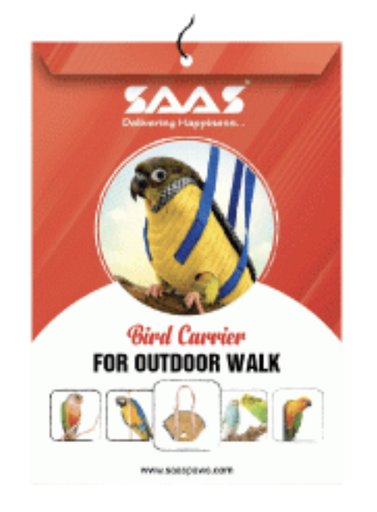 [6297222053547] Bird Carrier For Outdoor Walk (Small)