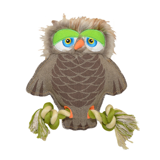 [5414365110482] Duvo+ Canvas Owl 20X18 cm